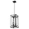Z-Lite Easton Chandelier, 4-Light, 9.25 In.W x 18.75 In.H, Matte Black/Matte Black 3038-4MB - alternate 3